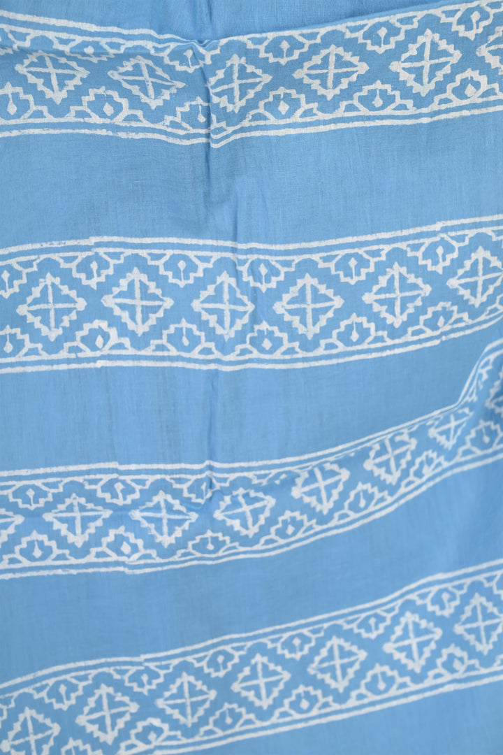 Inbox (Unread) - Elegant Handblock Print Cotton Saree