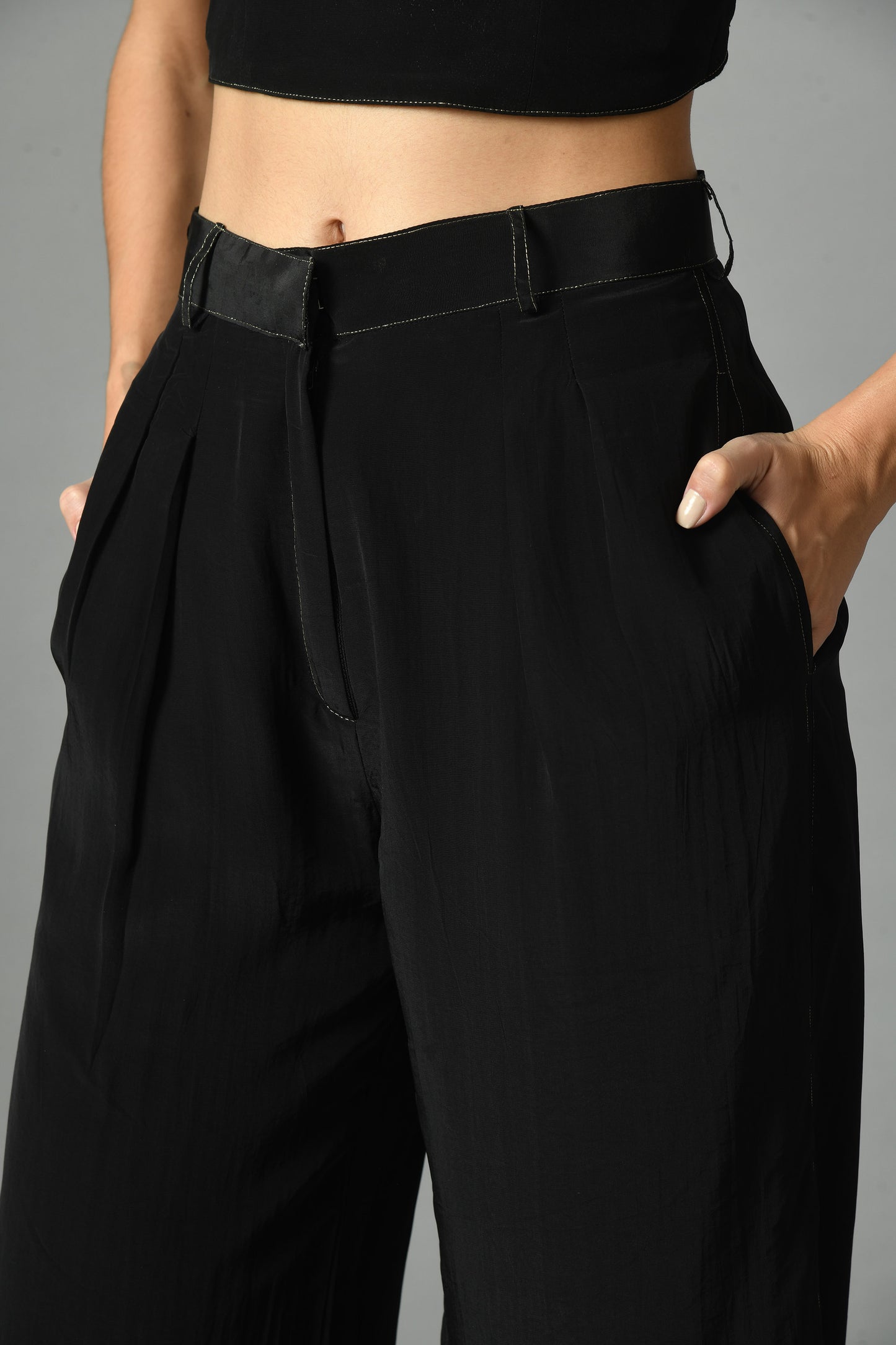 Nur bustier with moonshine trouser