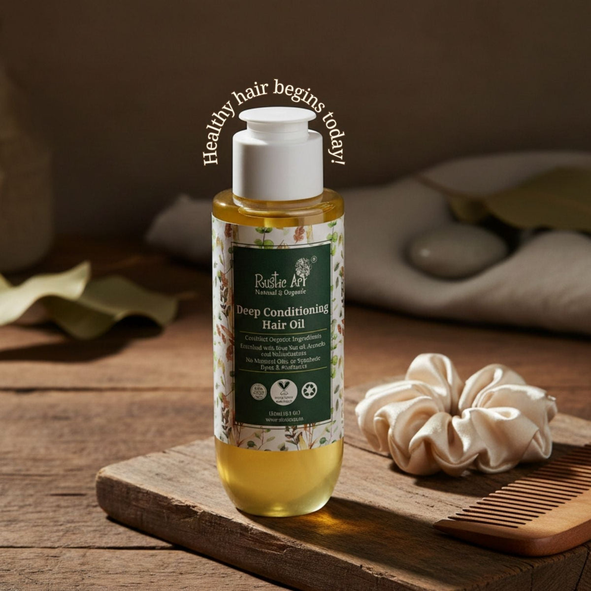 Deep Conditioning Hair Oil (100ML), Rustic Art