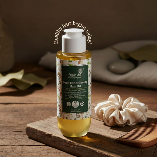 Deep Conditioning Hair Oil (100ML), Rustic Art