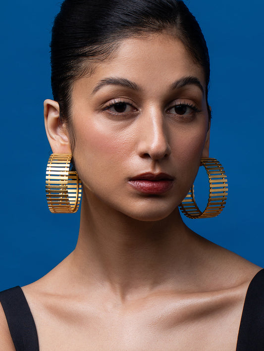 Striped Fence Hoops