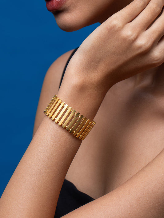 Striped Fence Bracelet