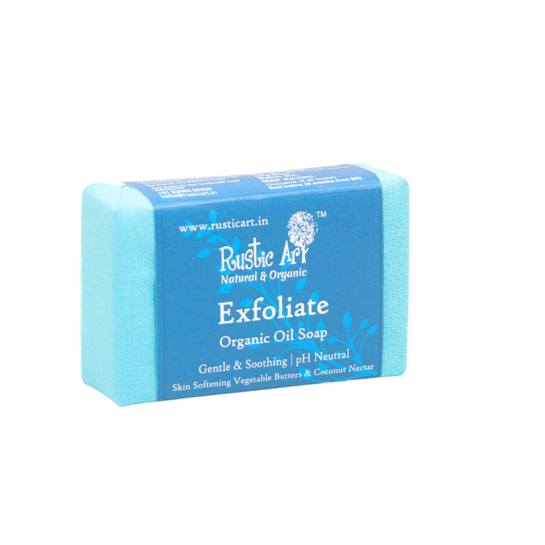 Exfoliate Soap (100gm), Rustic Art