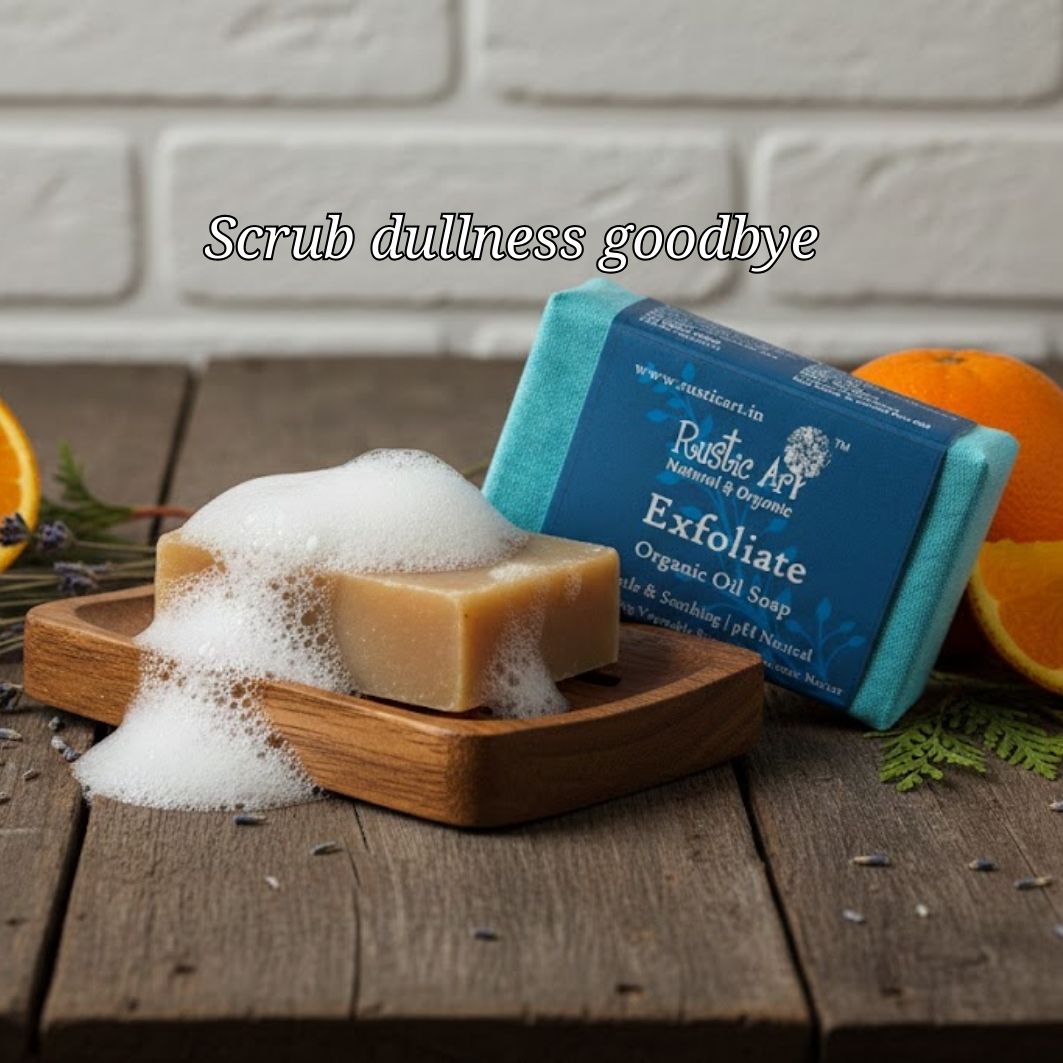Exfoliate Soap (100gm), Rustic Art