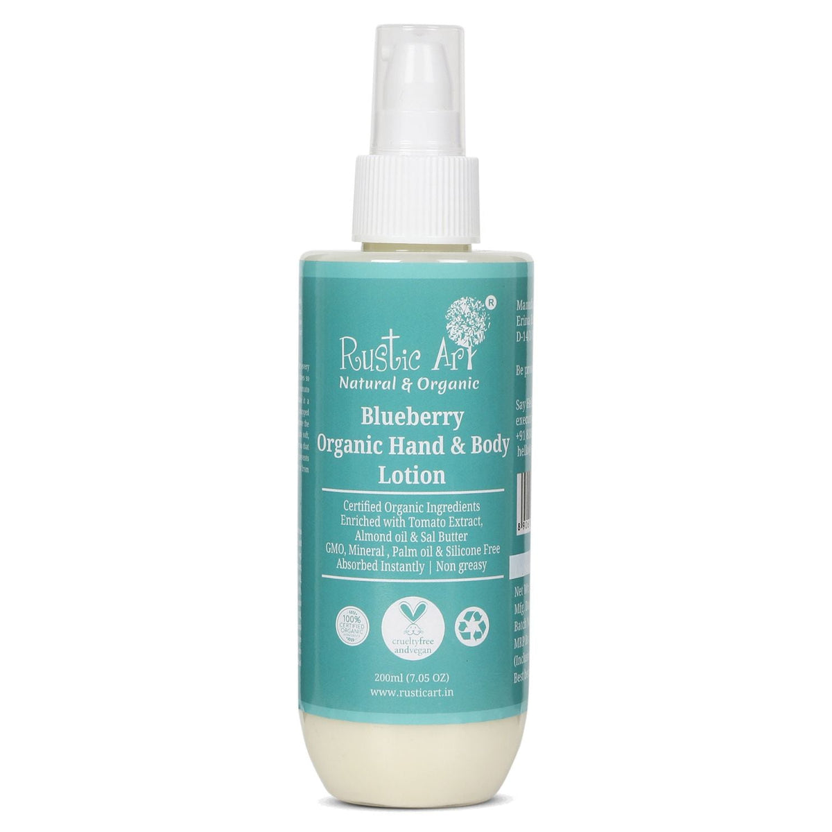Face & Body Moisturizer(Large), Rustic Art