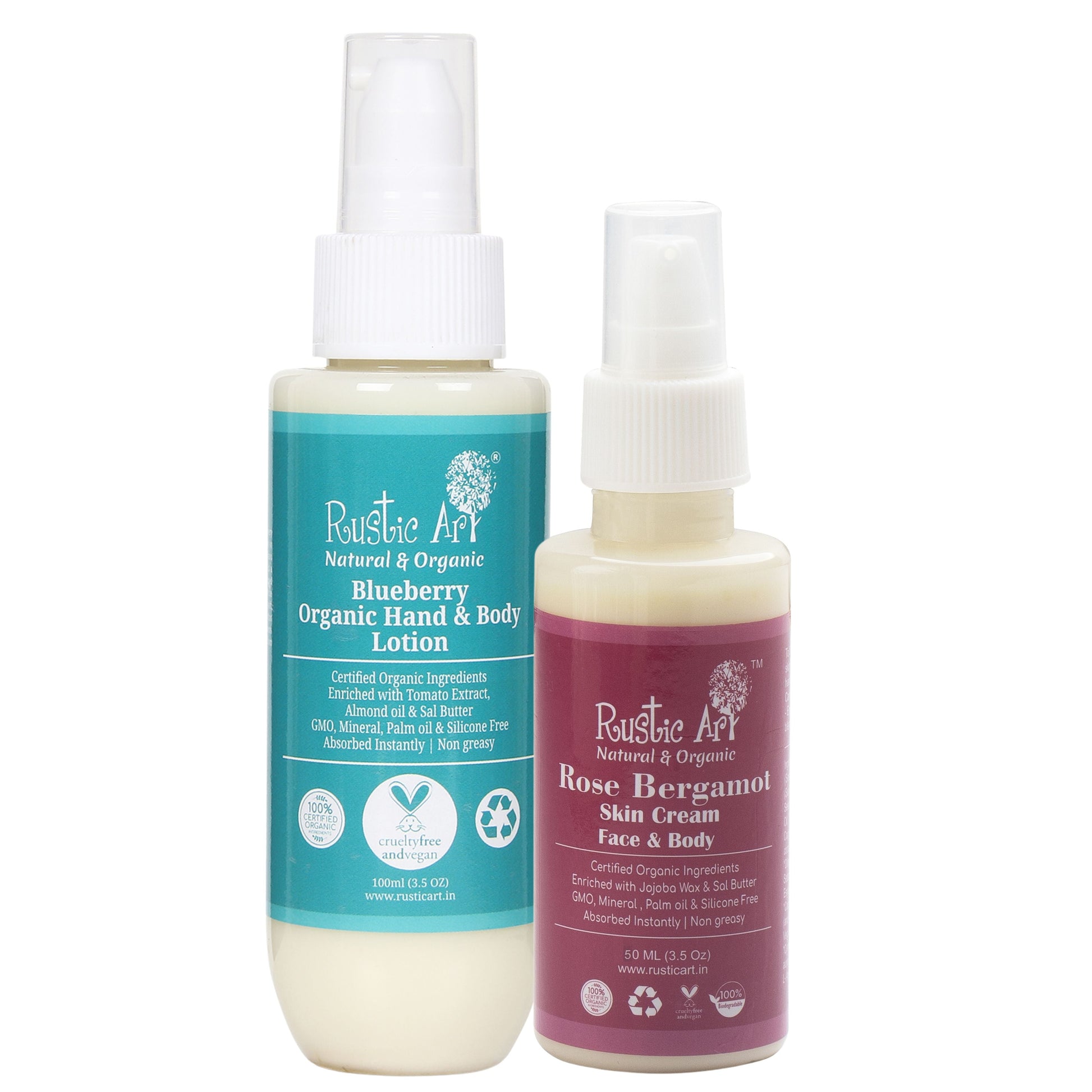 Face & Body Moisturizer Mini, Rustic Art