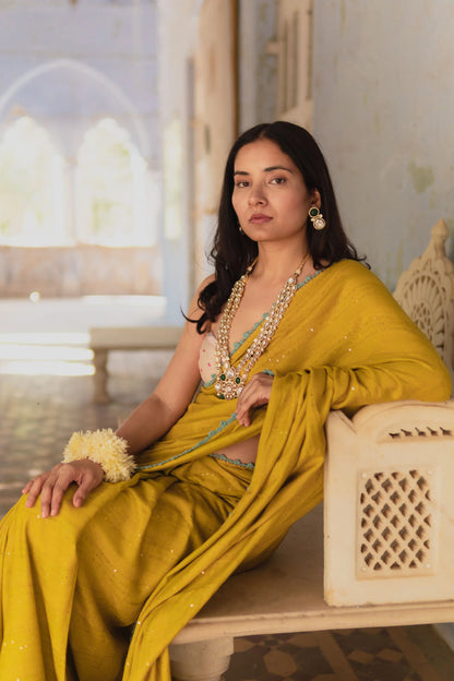 Sunset RangCotton Saree