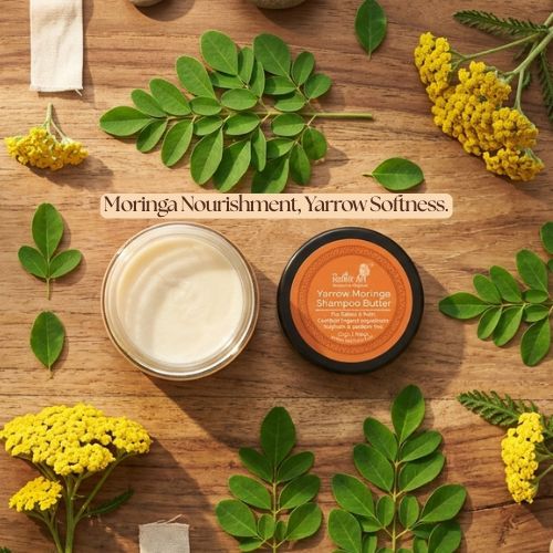 Yarrow Moringa Shampoo Butter (50gm)for Babies & Kids Mini