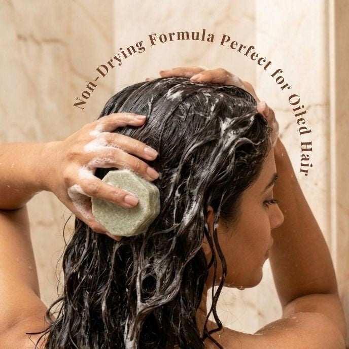Hibiscus Hemp Oil Shampoo Bar | Combination Hair, Itchy Scalp (75g)