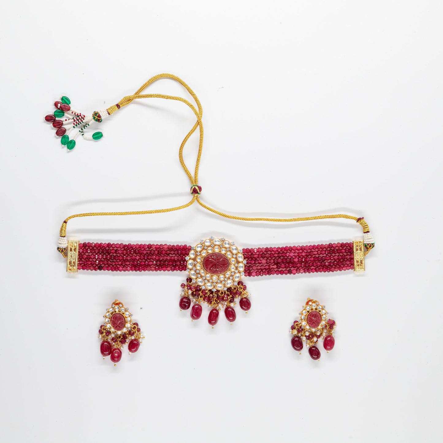 Premium Kundan Pearl Choker