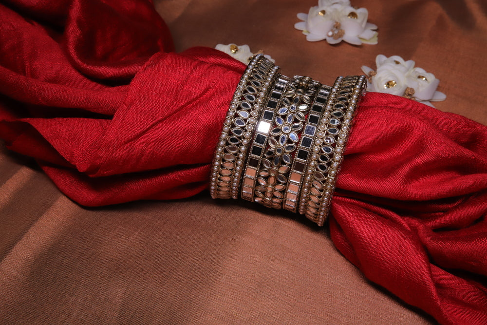 Statement Oxidize Bangles - Set of 5