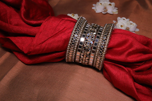 Statement Oxidize Bangles - Set of 5