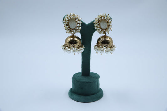 Fine Pearl Jhumkis