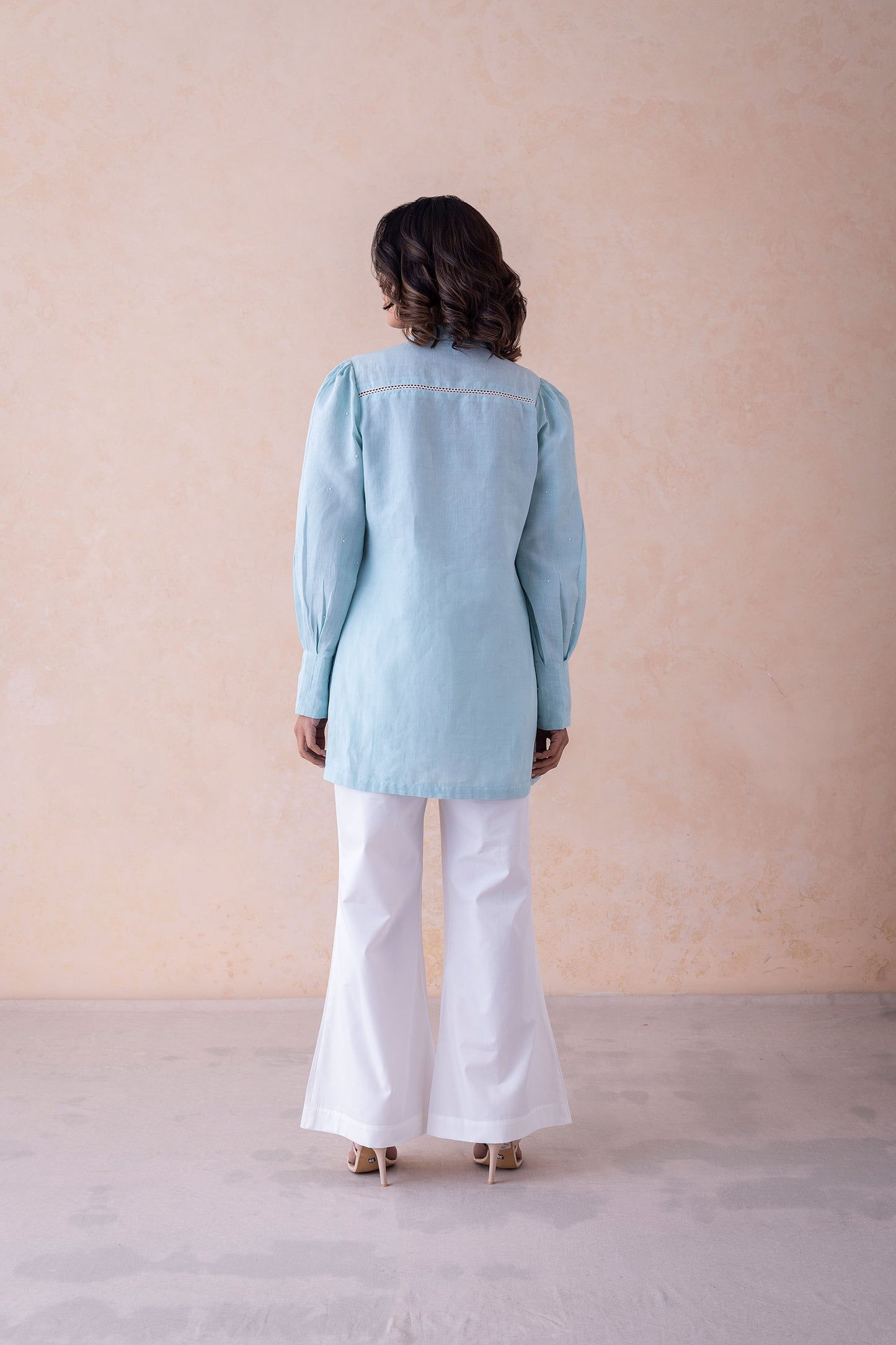 Indra Pearl Elegance Tunic Set