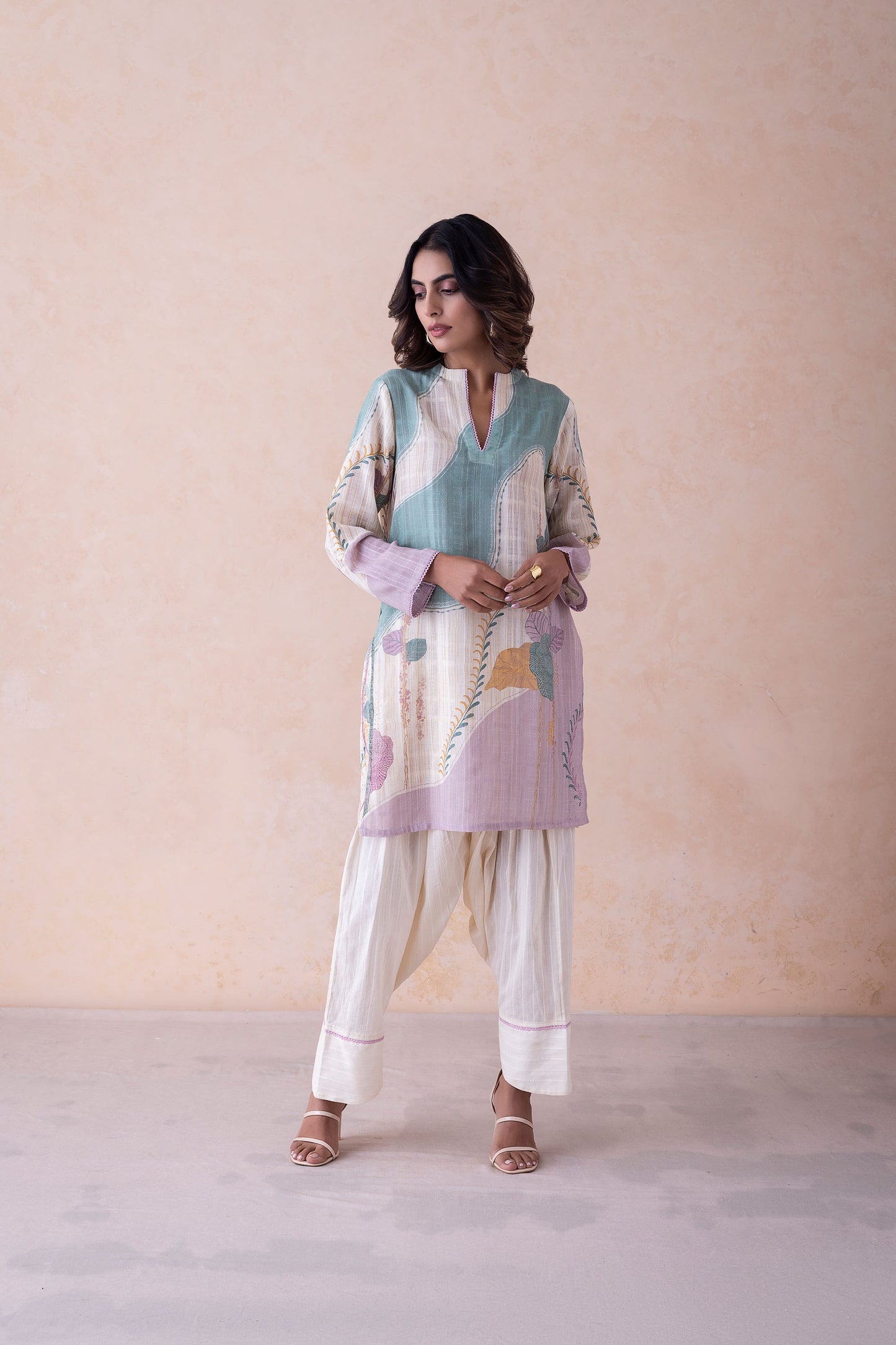 Mrunal Ethereal Pastel Charm Kurta Set