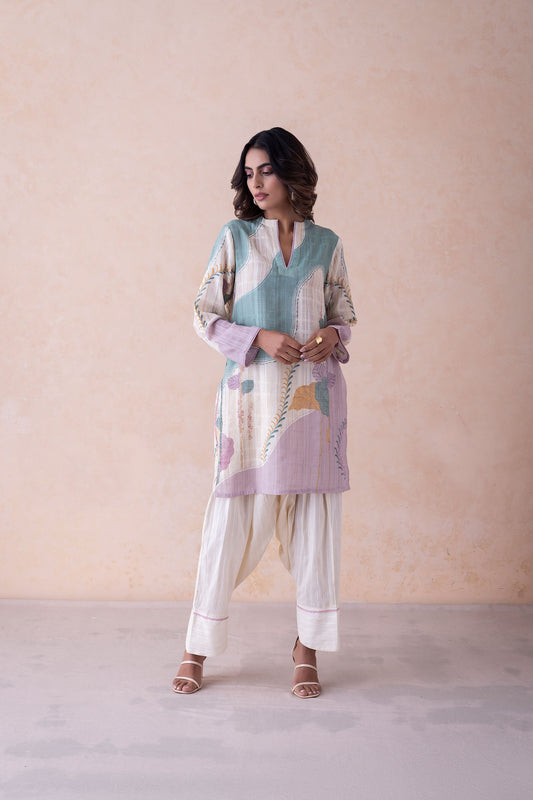 Mrunal Ethereal Pastel Charm Kurta Set