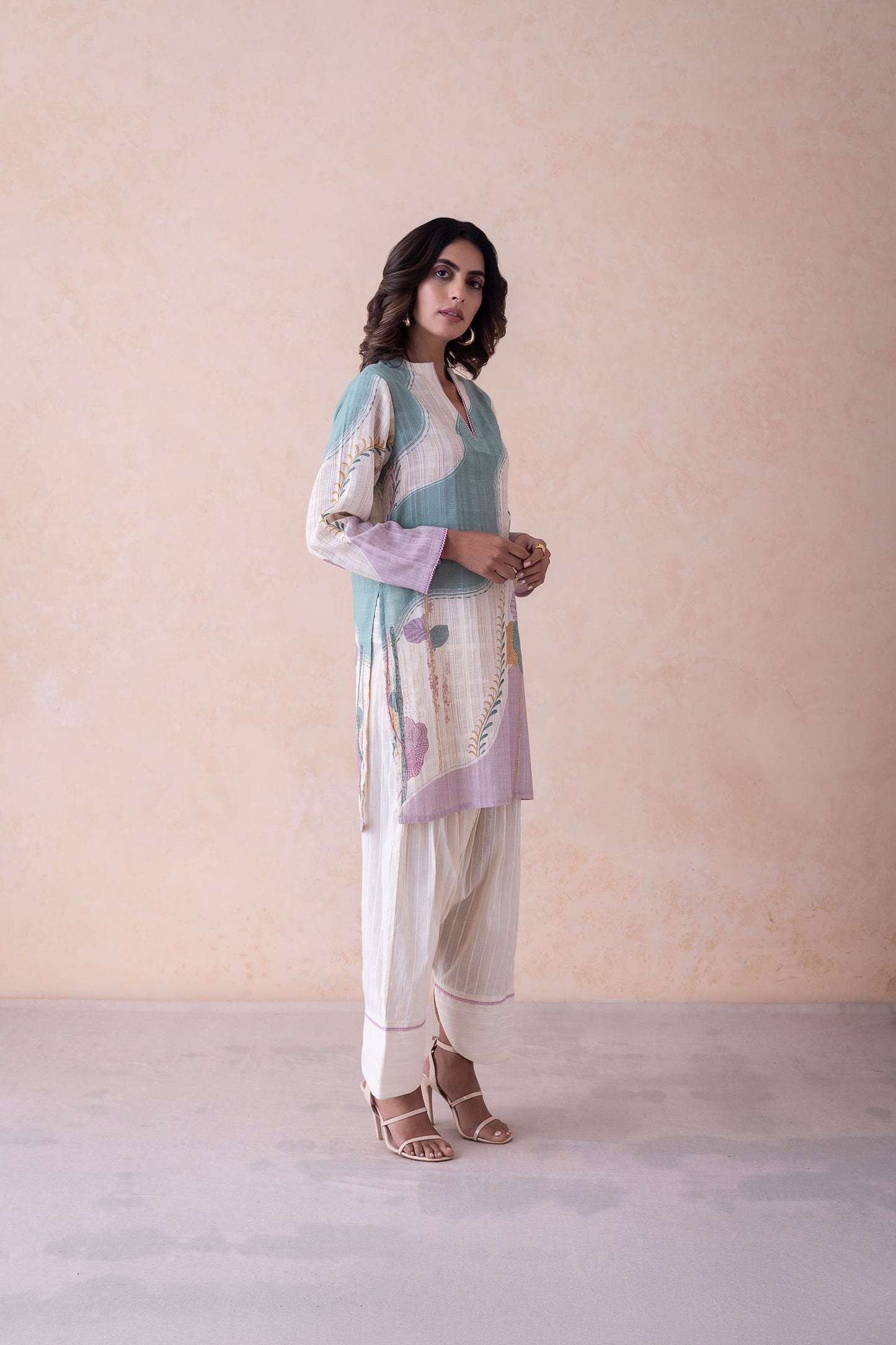 Mrunal Ethereal Pastel Charm Kurta Set