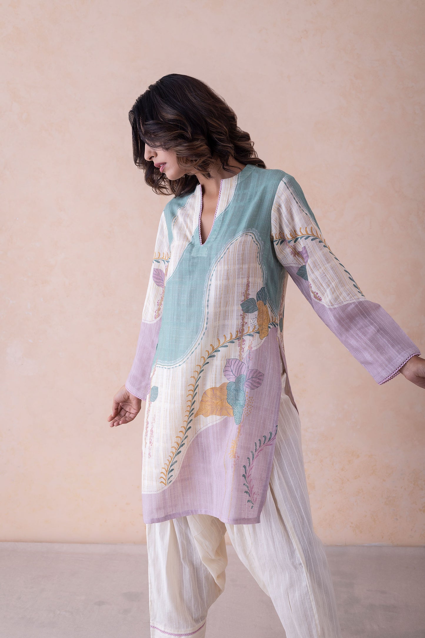 Mrunal Ethereal Pastel Charm Kurta Set