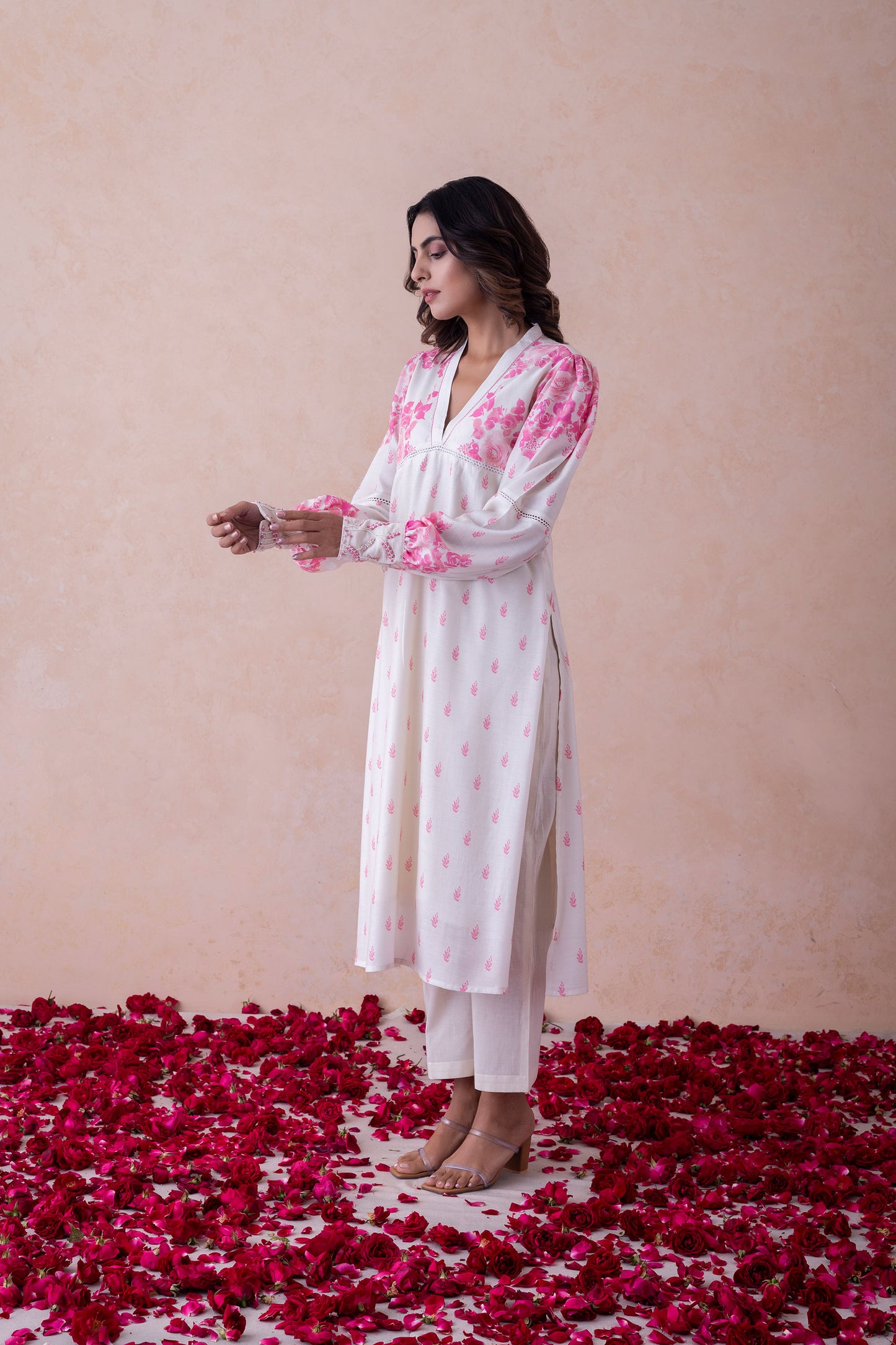 Tanya Rosé Elegance Kurta Set