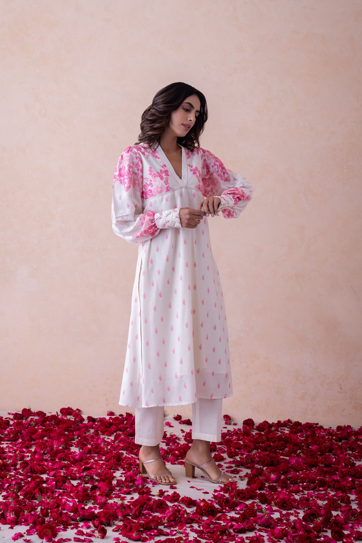 Tanya Rosé Elegance Kurta Set