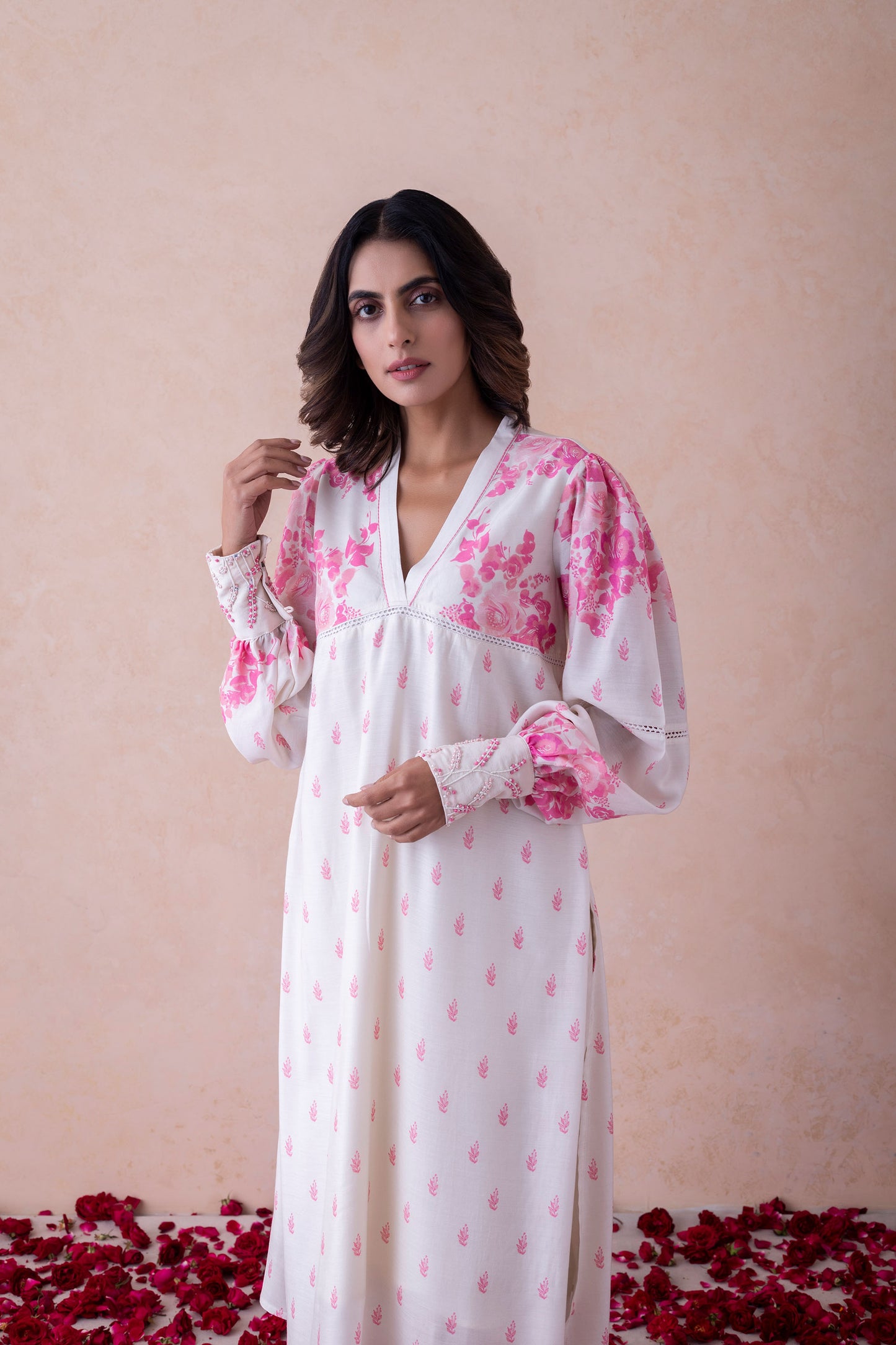 Tanya Rosé Elegance Kurta Set