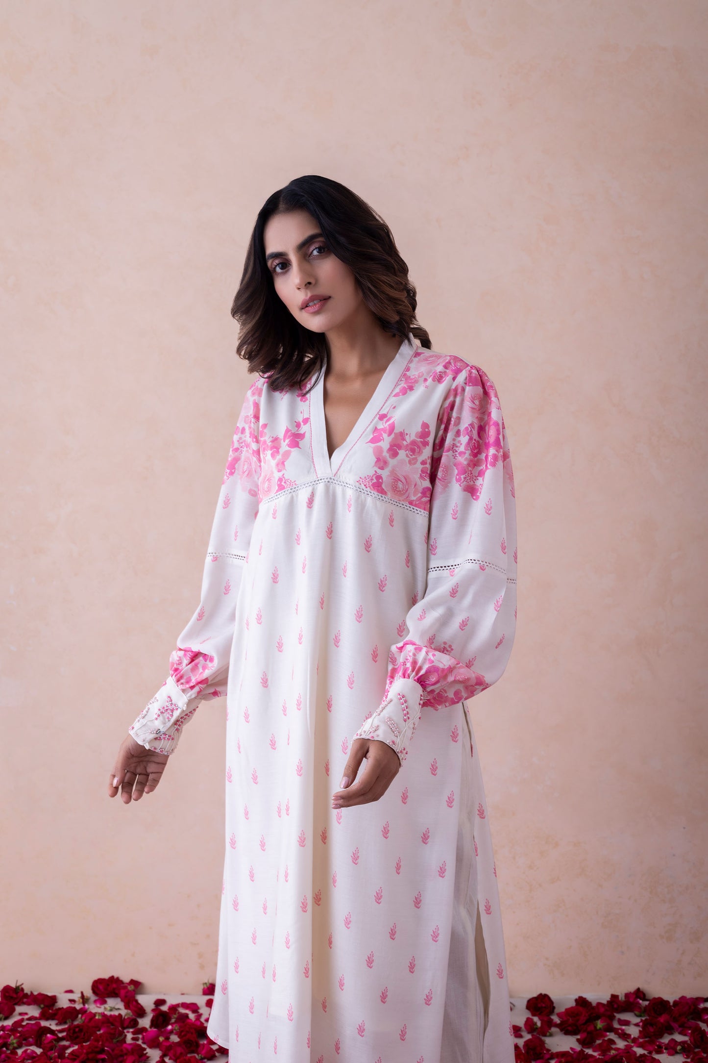Tanya Rosé Elegance Kurta Set
