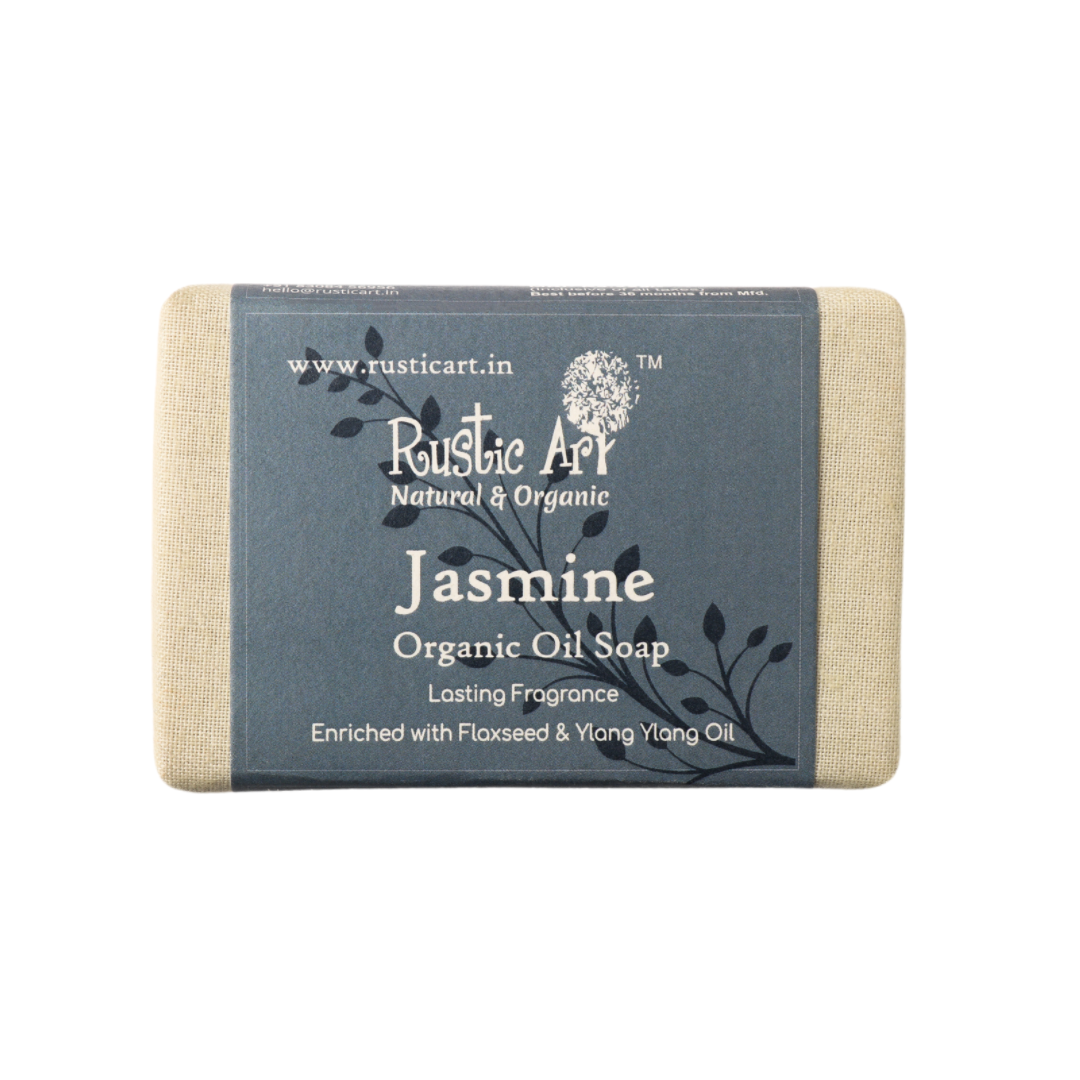 Jasmine Soap (100gm), Rustic Art