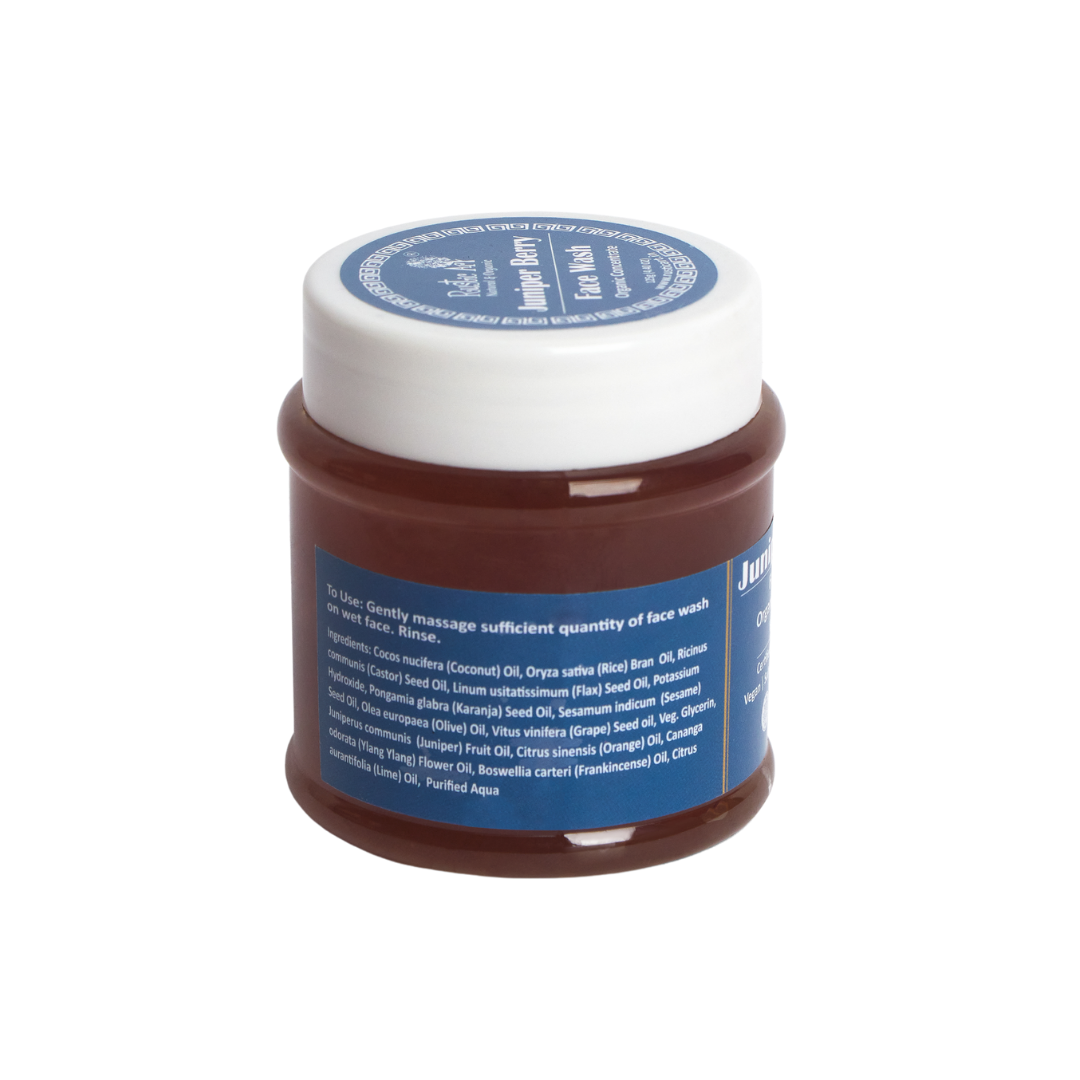 Juniper Berry Face Wash Concentrate (125gm), Rustic Art