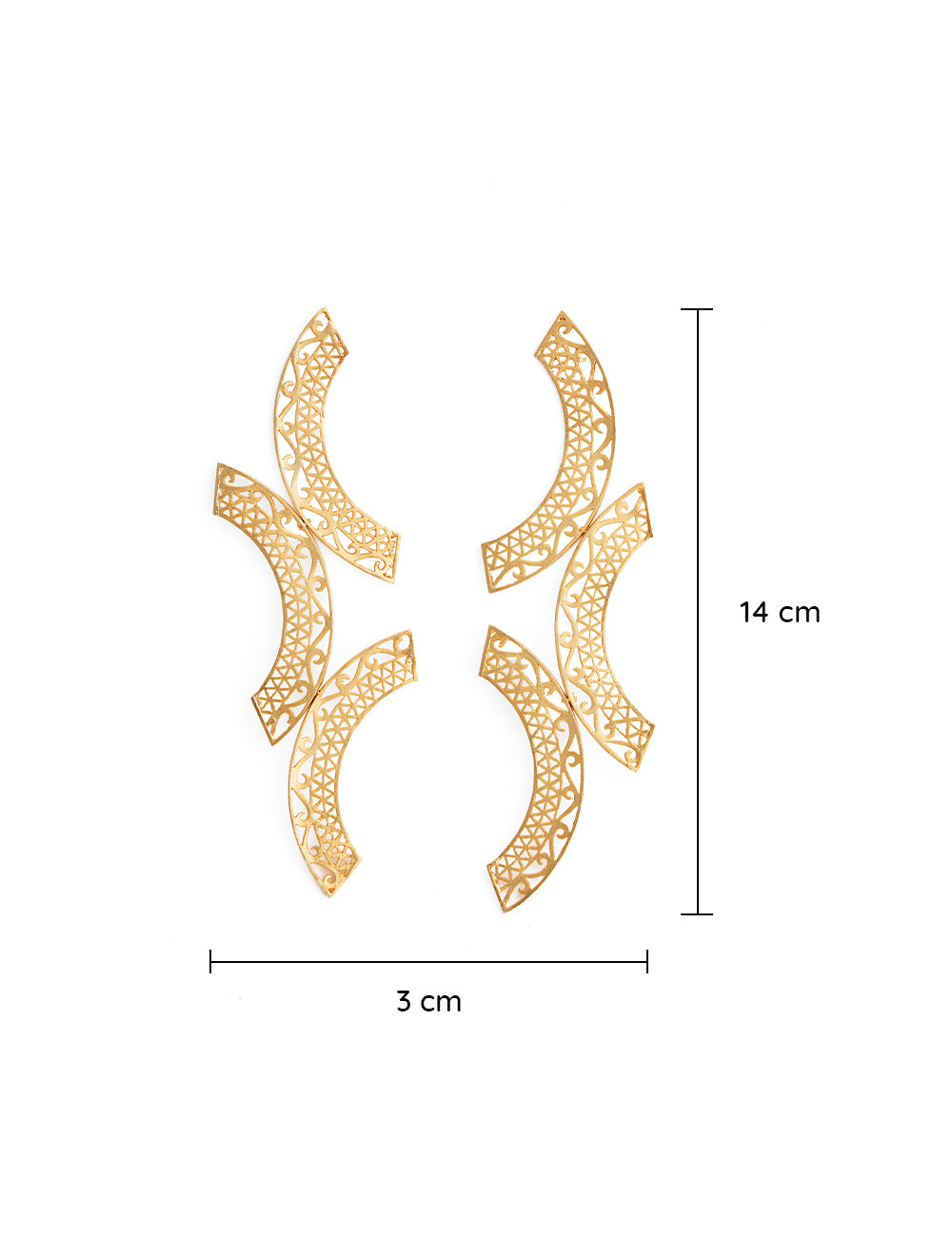 Kalchakra Lattice Earrings