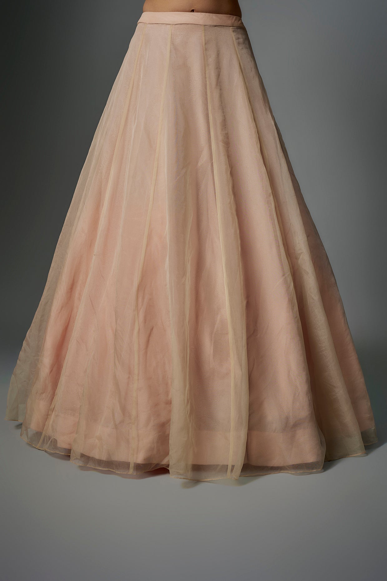 gold raw silk hand embroidered jacket lehenga set