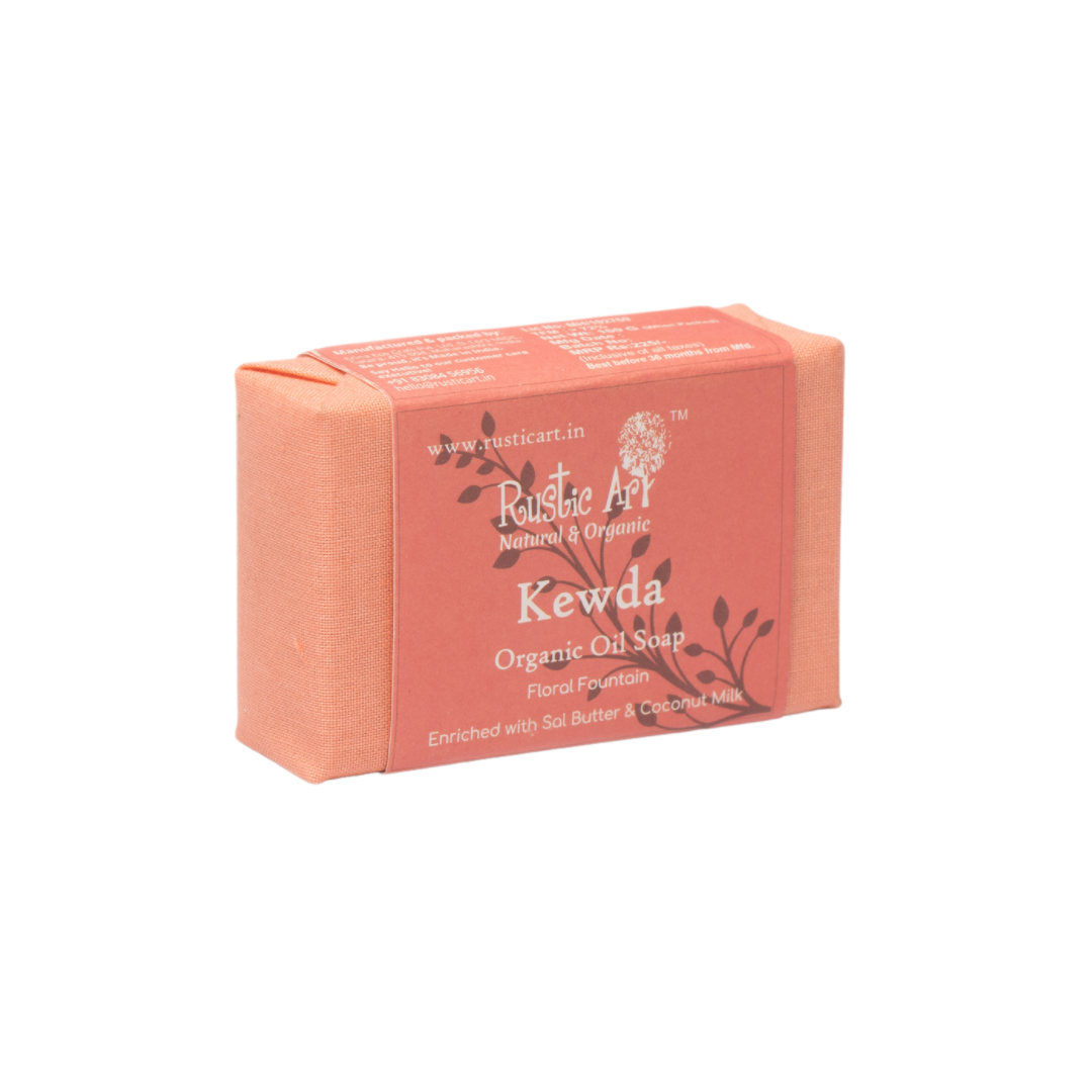 Kewda Soap (100gm), Rustic Art