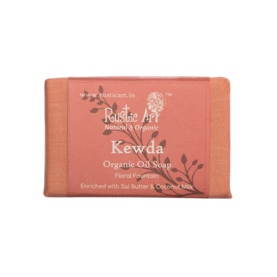Kewda Soap (100gm), Rustic Art