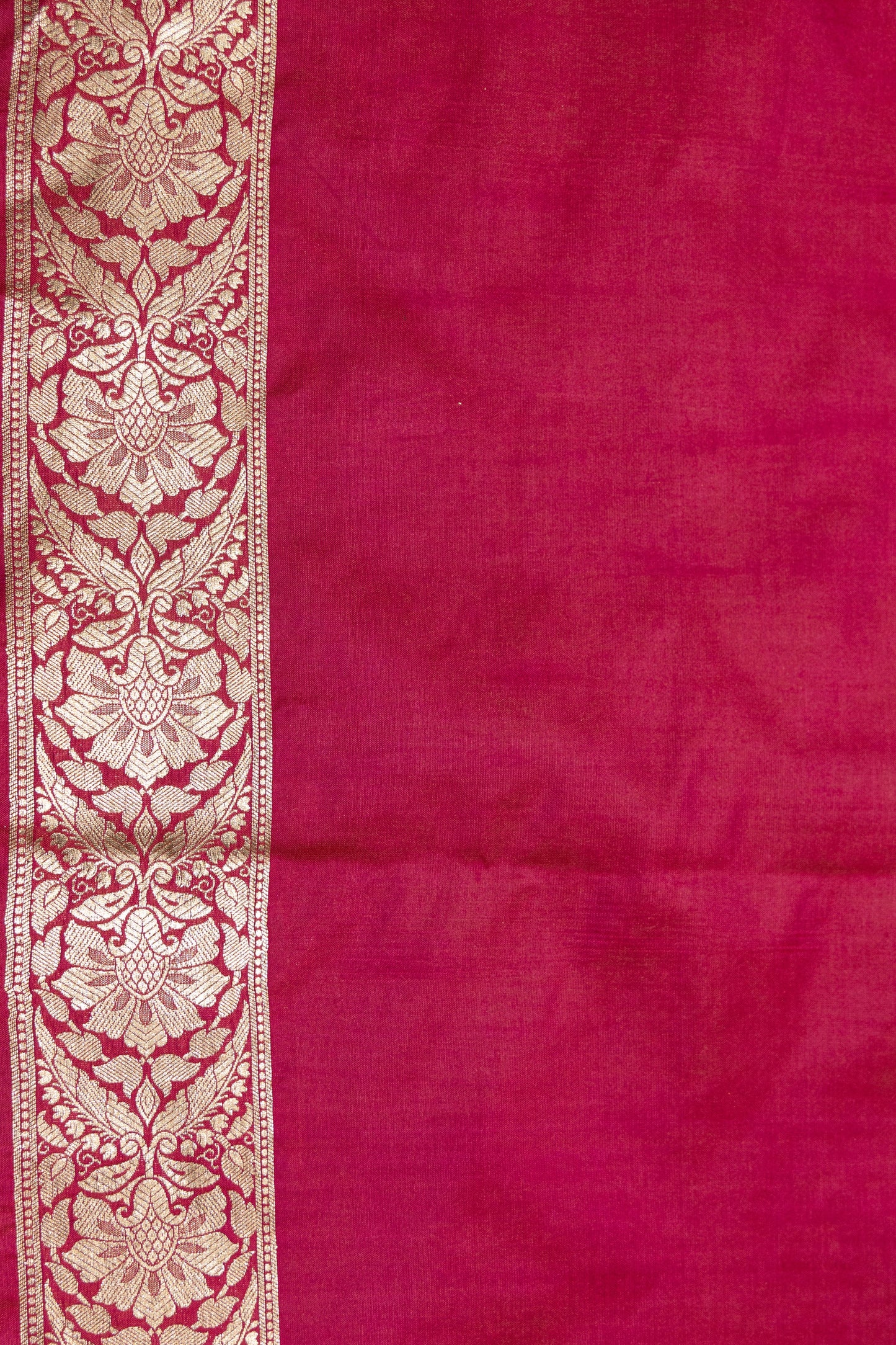 Rani Handwoven Cutwork Katan Silk Saree