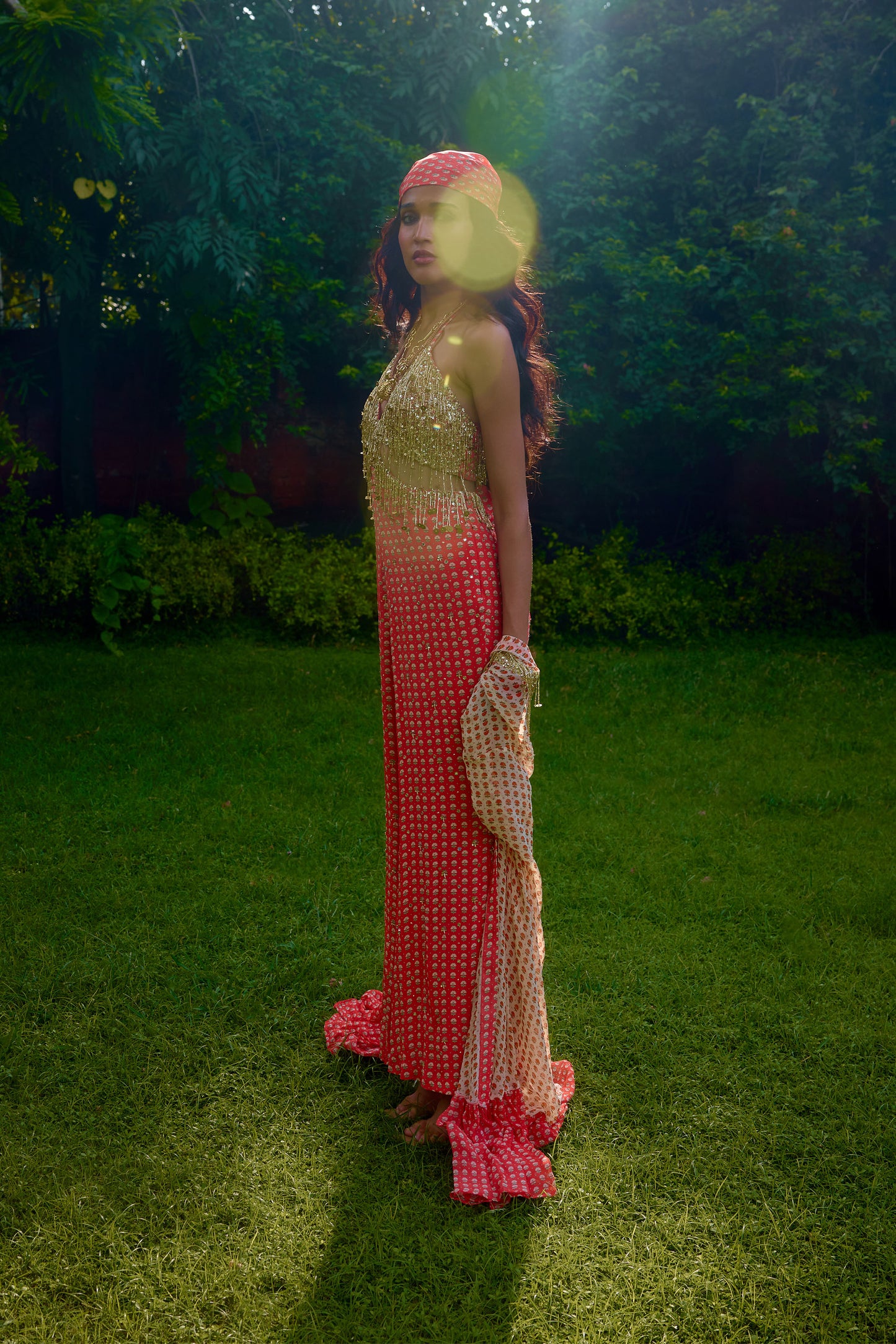 Janeman Coral Jumpsuit