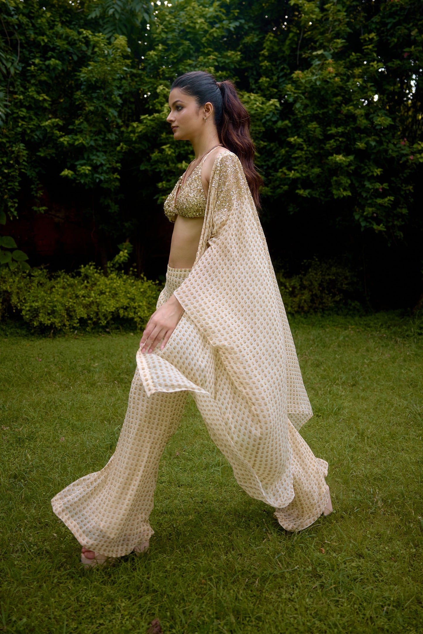 Janeman Cream Co-ord Set