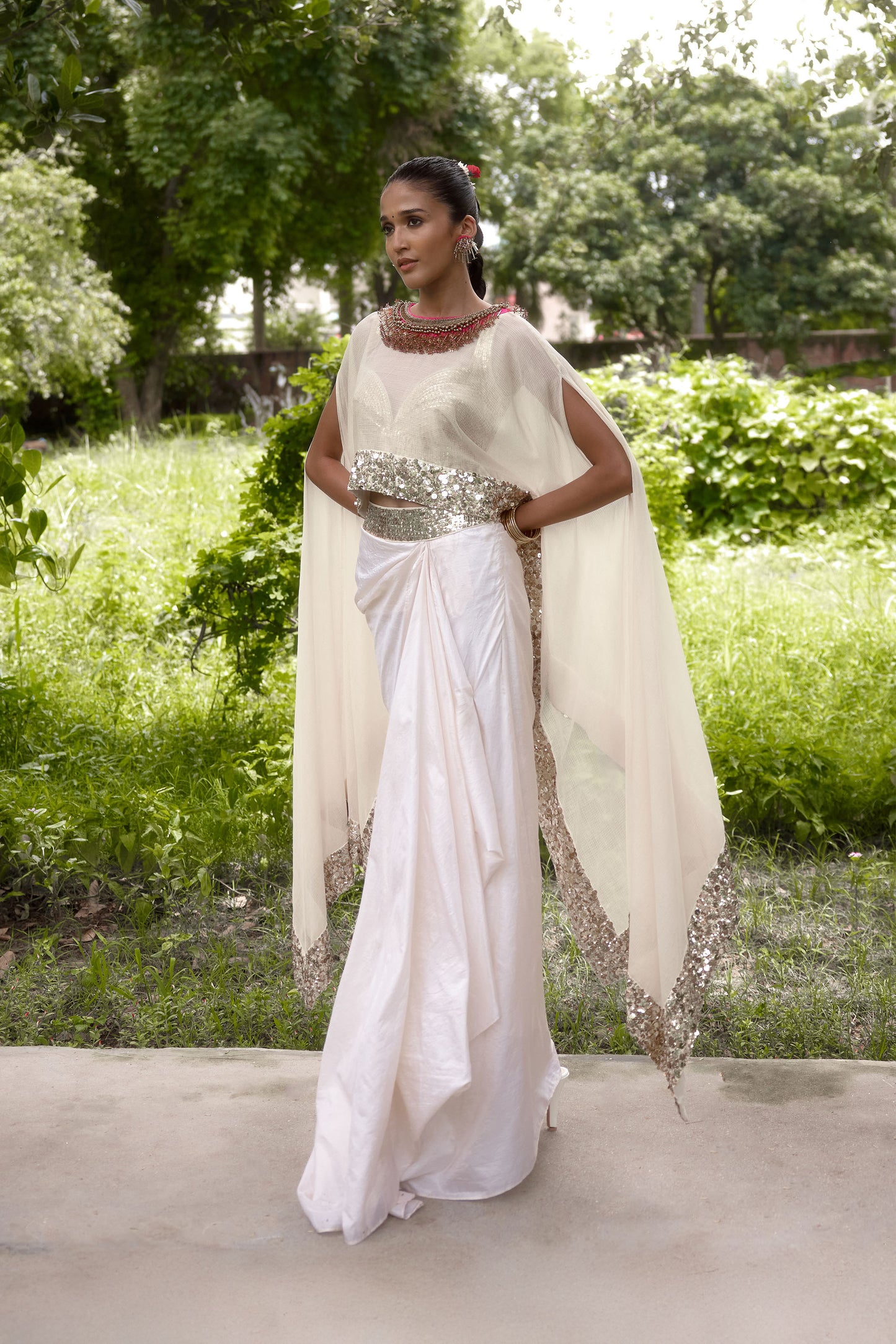 White contemporary dress