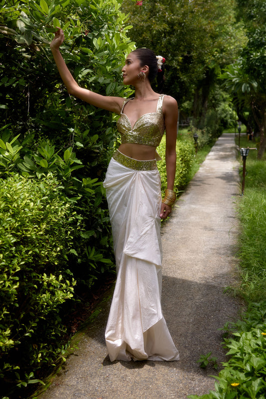 White contemporary dress