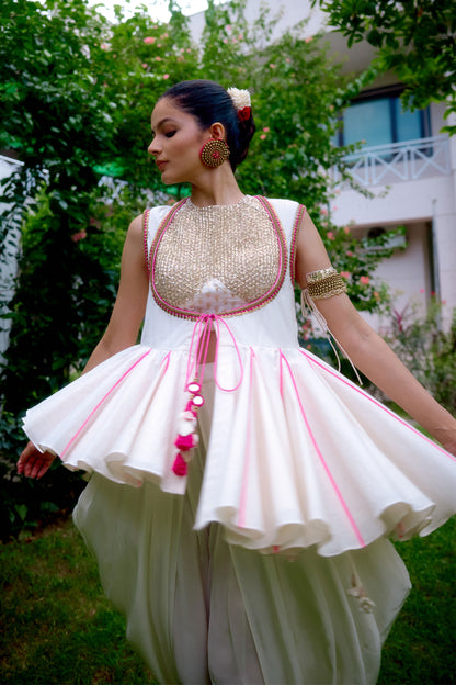 White contemporary dress