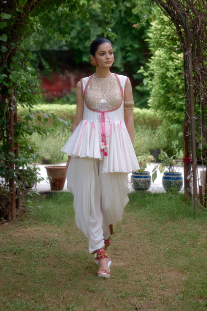 White contemporary dress