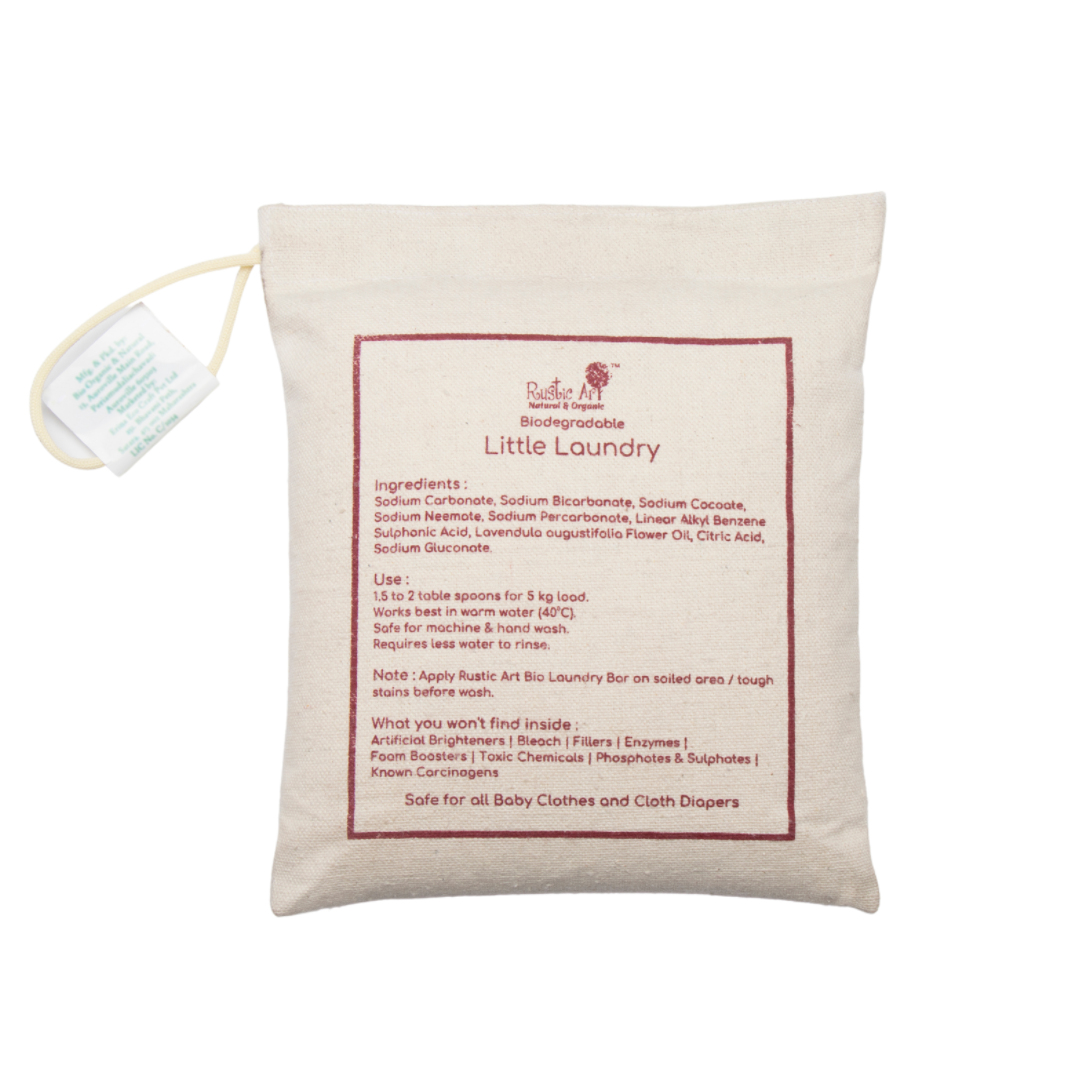 Natural Little Laundry (1kg)for Babies & Kids, Rustic Home