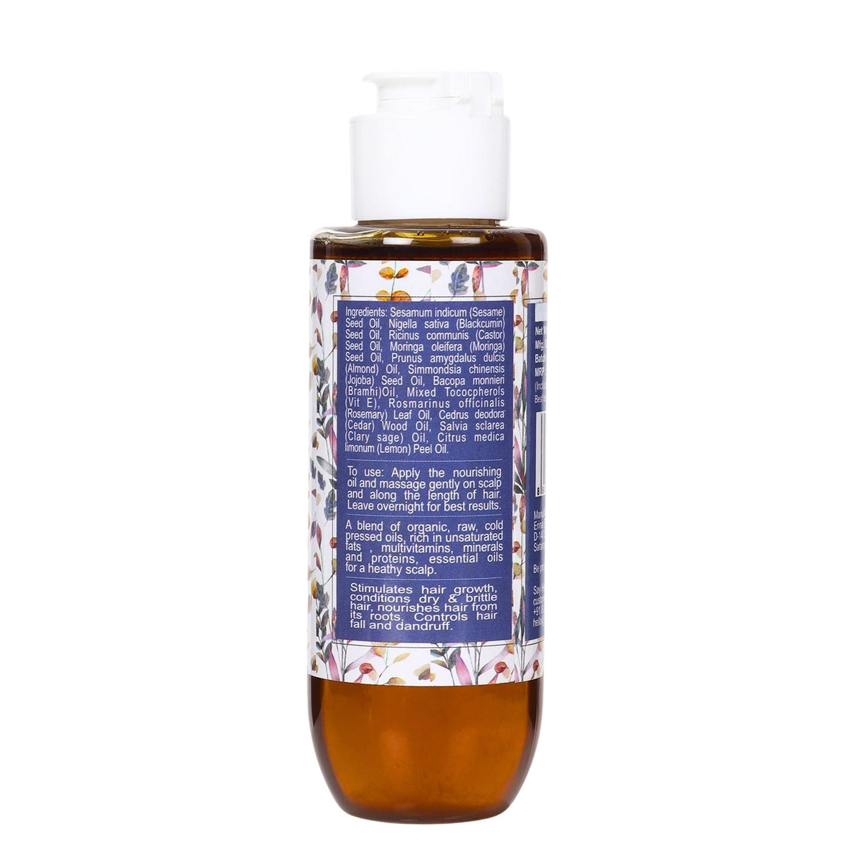 Nourishing Hair Oil with Rosemary & Brahmi (100ml)
