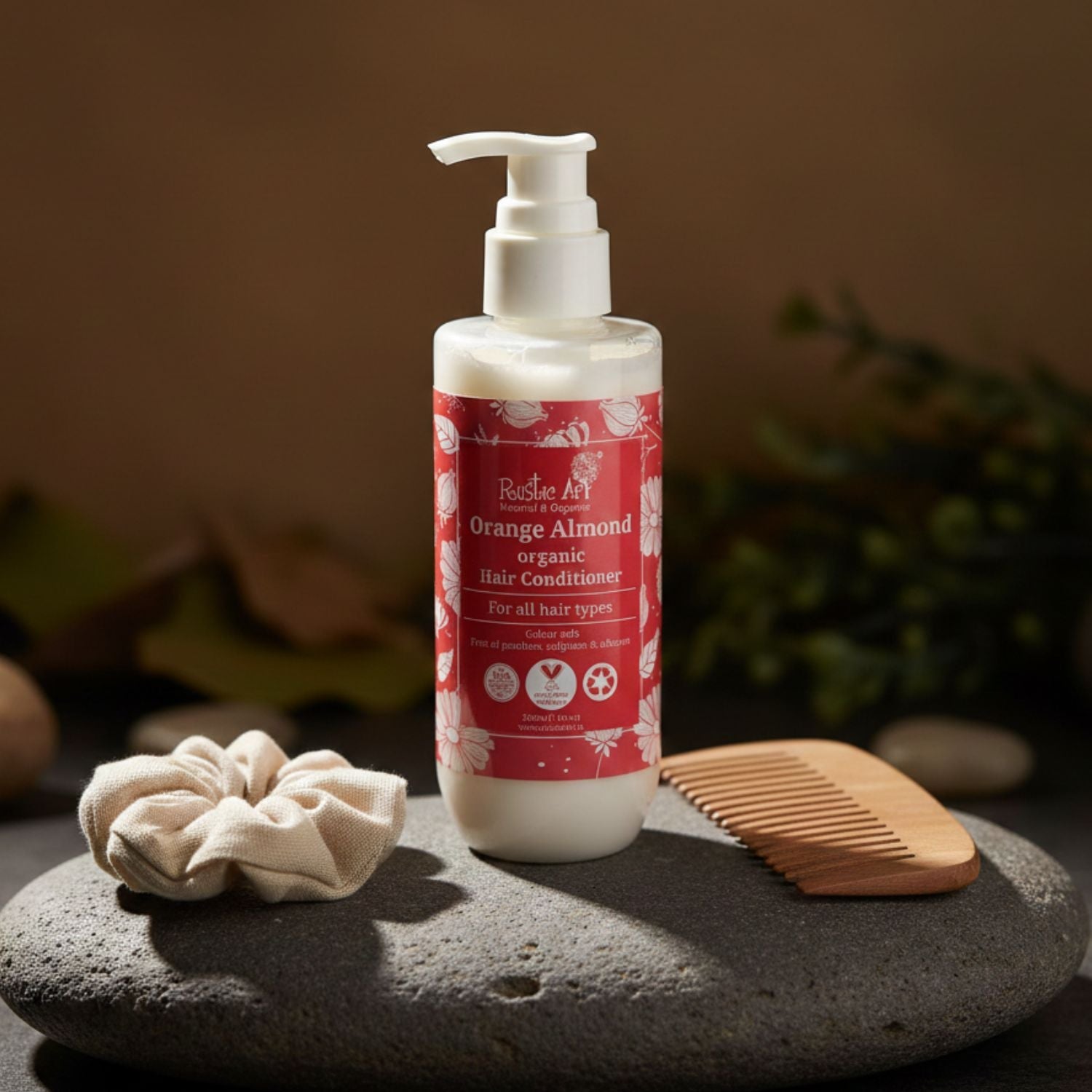 Orange Almond Hair Conditioner, Rustic Art