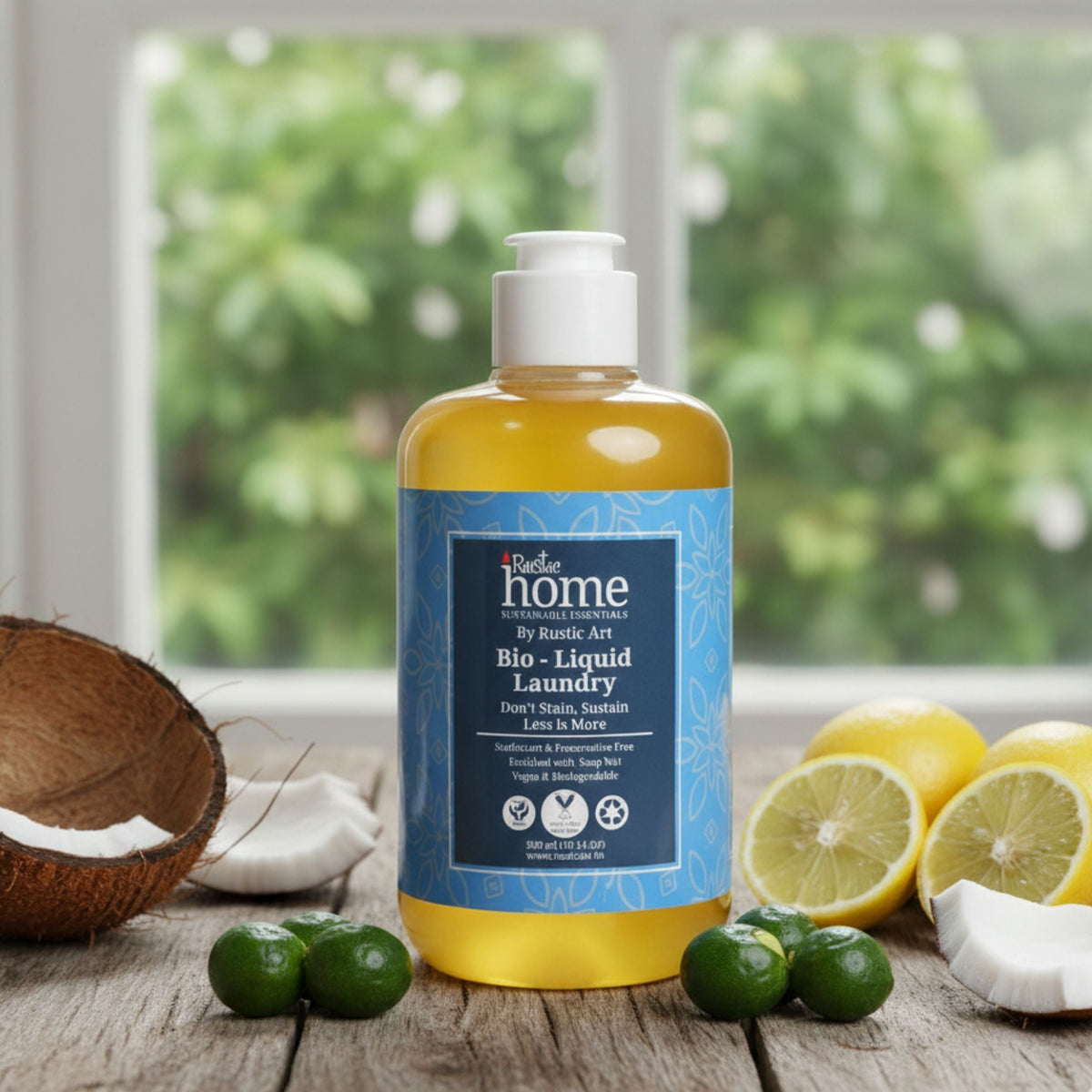 Organic Bio-Liquid Laundry (300ml), Rustic Home