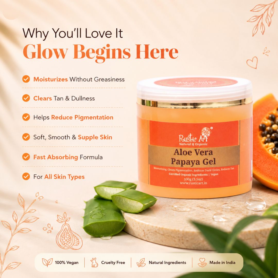 Aloe Vera Papaya Gel with Niacinamide 100 gm