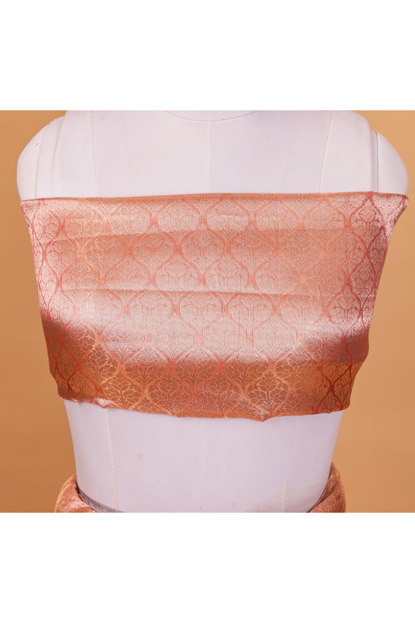 Pink Tissue Pure Silk Dyed Saree - Panaya