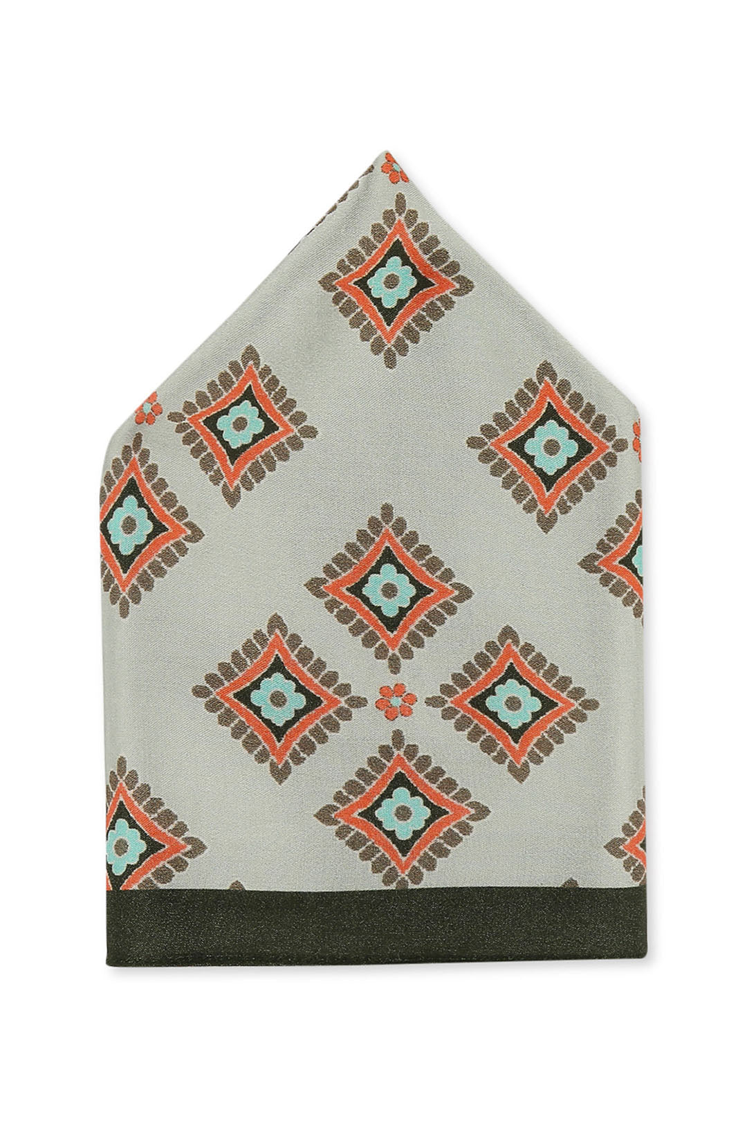 Ethnic Folklore Printed Pocket Square