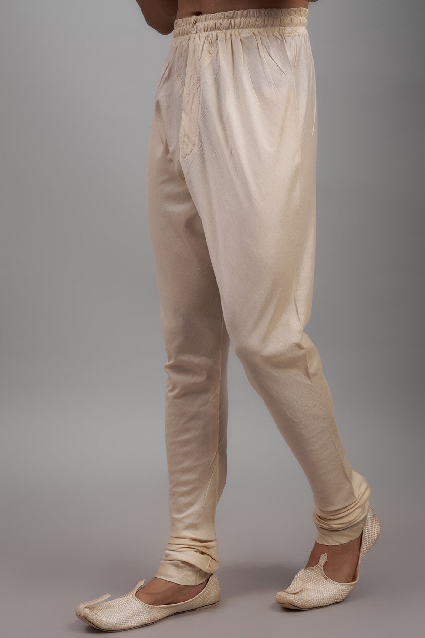 Lilac Georgette Printed & Embroidered Kurta Set