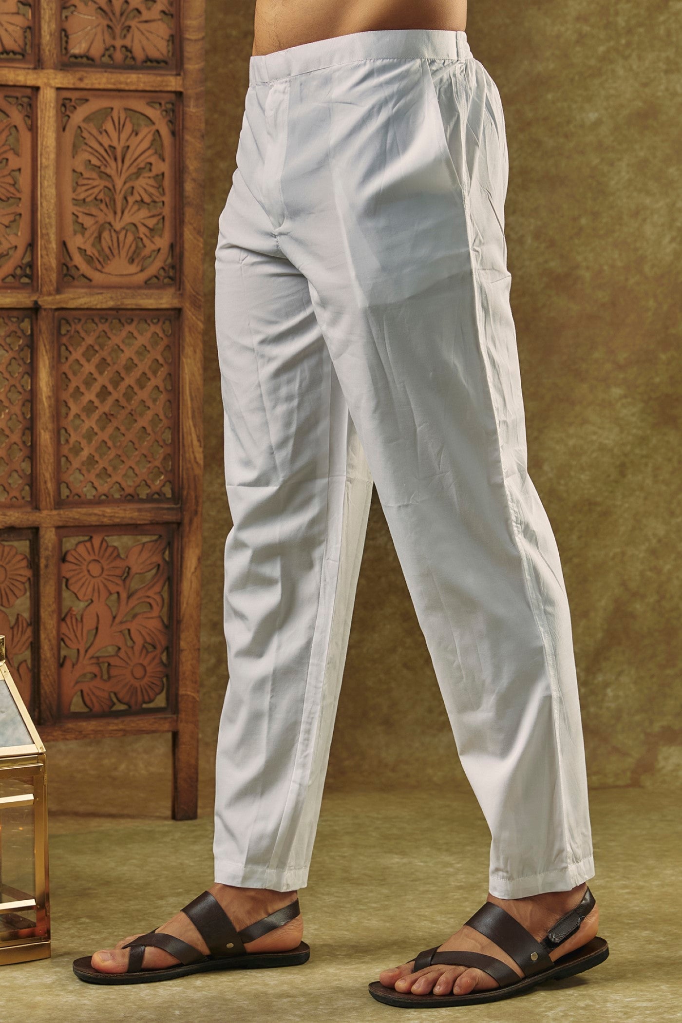 Peacock Blue Silk kurta pajama set with SEQUIN work