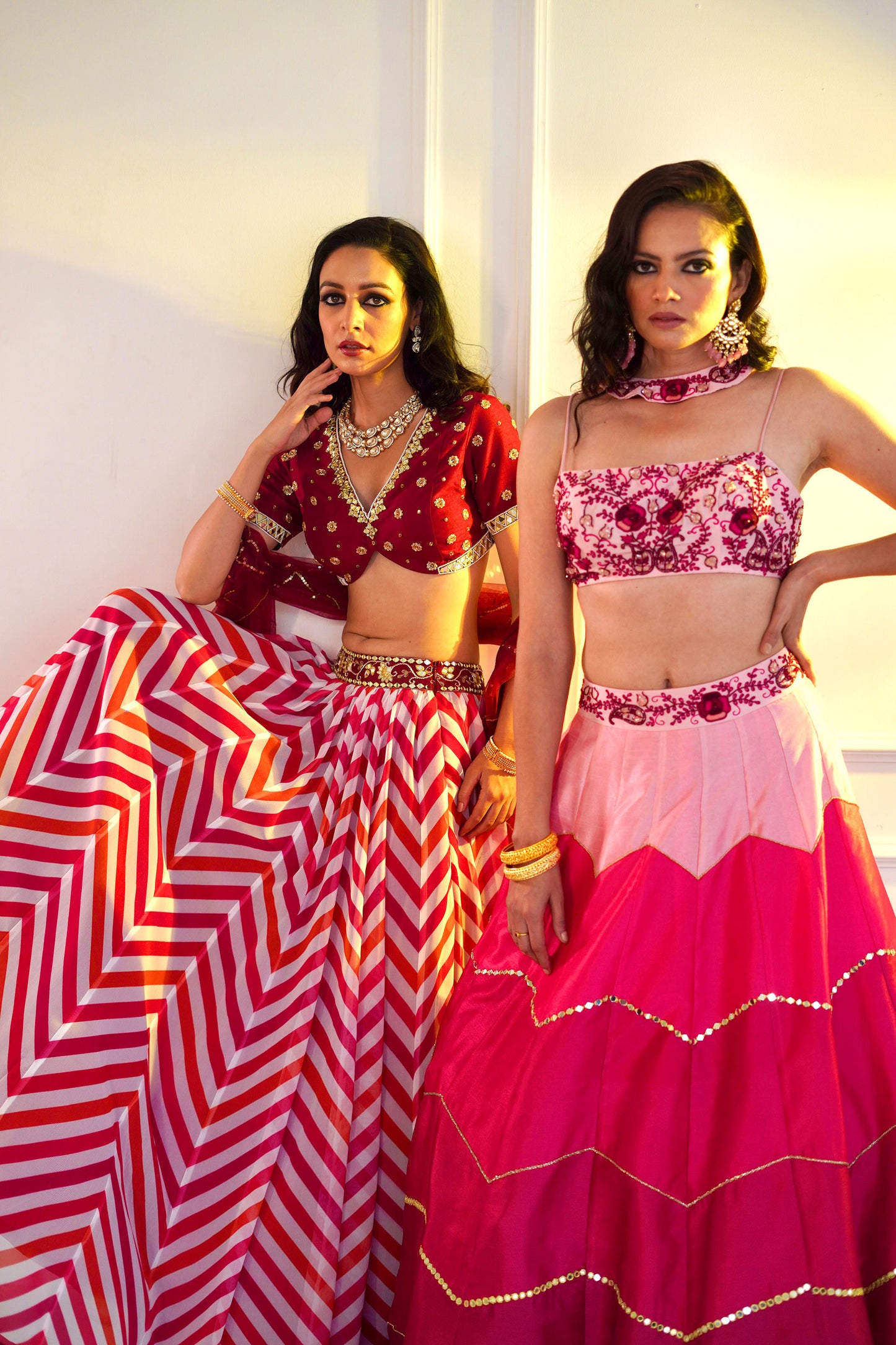 Pink Celeste lehenga set