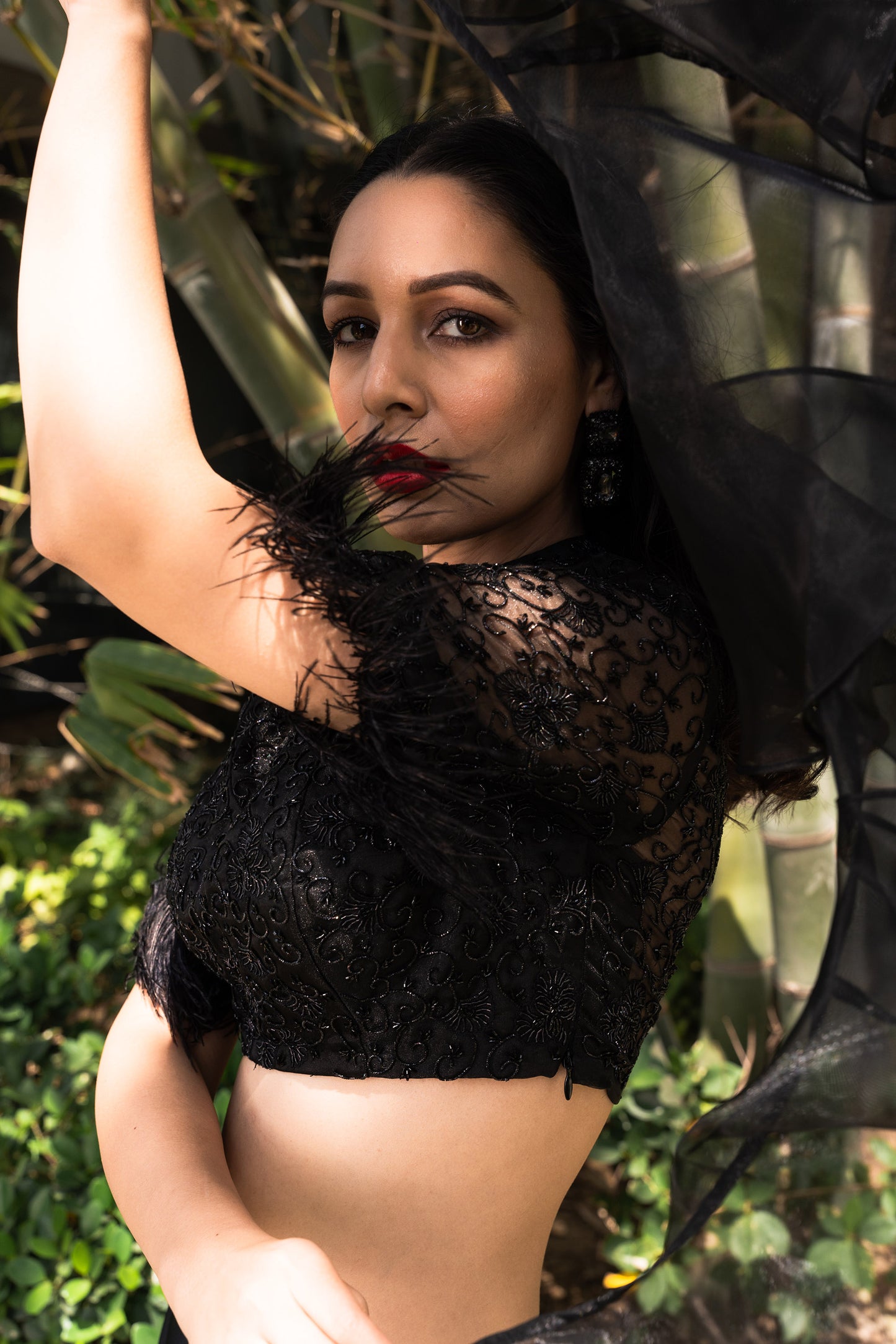 Black Maheem lehengas et